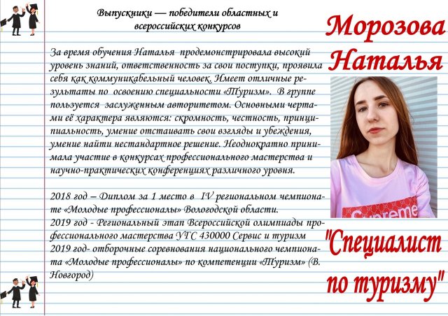 Морозова Наталья