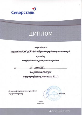 2 место мир профессий