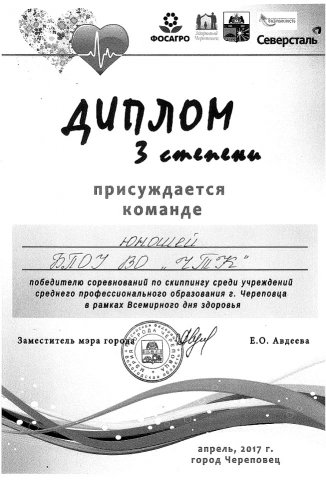 3 место по скриппингу