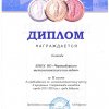 2 место в соревнованиях по легкоатлетическому кроссу