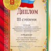 Диплом команде студентов БПОУ ВО "Череповецкий технологический колледж" (2016)